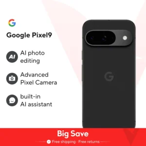 Google Pixel 9 5G Smartphone Google Tensor G4 6.3'' 120Hz OLED Screen Display 50MP Camera 4700 mAh Battery Android 14 NFC