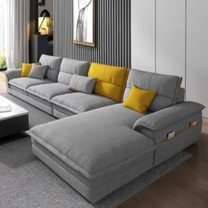 Storage Relax Puff Sofa Sectional Simple Double Nordic Daybed Puffs Sofa Set Lazzy Cushion Salon Meuble Home Furniture