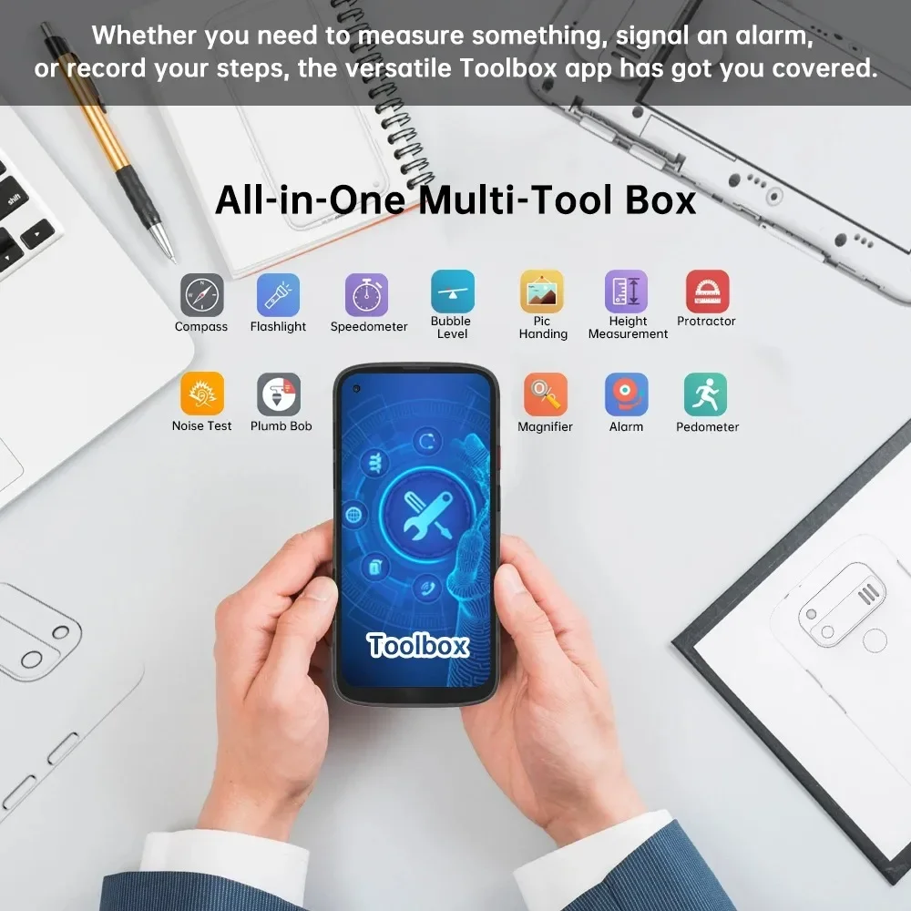 Unihertz Jelly Max 5G Mini Smartphone Android14 12GB+256GB Mobile Phones IR Blaster 100MP 4000mAh 66W 5.05" Small Cell Phone NFC - Image 5