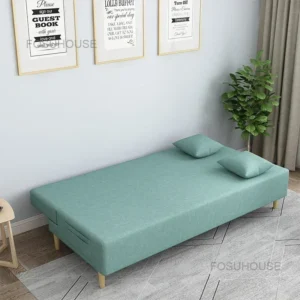 Multi-functional Folding Sofa Bed Leisure Backrest Sofa Living Room Sofas Single Bed Fabric Sofa Small Living Room Furniture U W