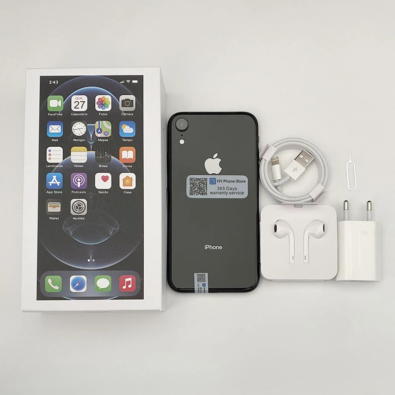 Apple iPhone XR 64GB/128GB Unlocked with Face ID A12 Bionic Chip 6.1"1792 x 828 Screen 12MP+7MP Camera - Image 2