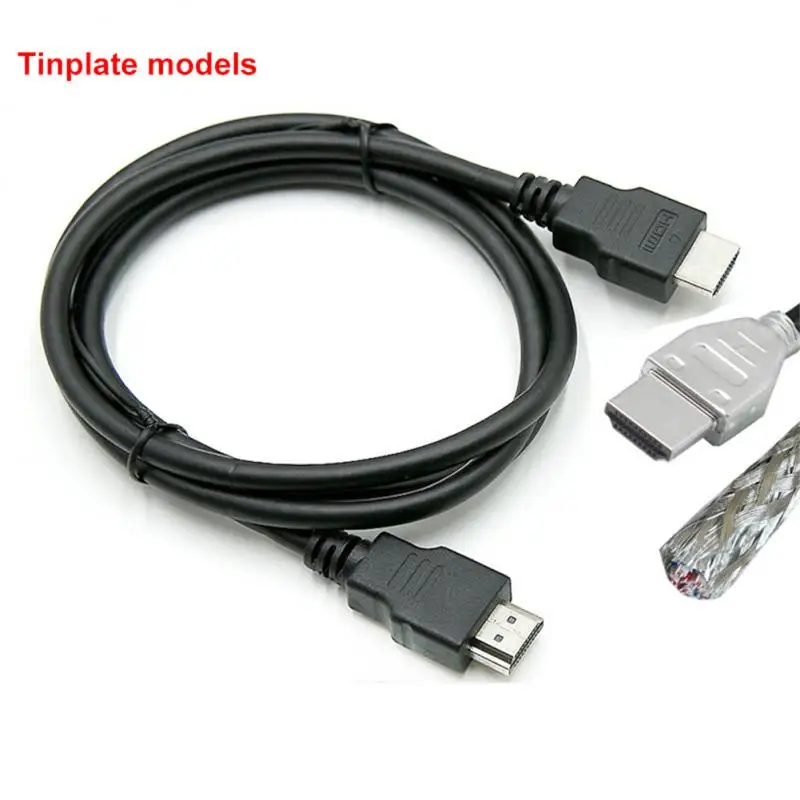 1pcs HDMI HDLINE set-top box TV data cable version 1.4 public-to-public computer monitor video connection HDMI - Image 4