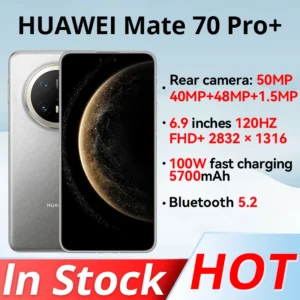 New Huawei Mate 70 Pro+ Pro Plus Mobile Phone 50MP Rear Cameras 6.9" OLED 120Hz 5700mAh 100W Wired 80W Wireless HarmonyOS 4.3