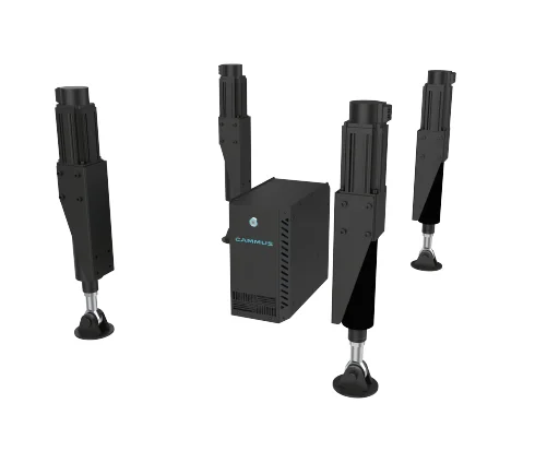 lglCAMMUS Racing Simulator Accessories F1 Game Cockpit Seat Bracket Aluminium Gaming Chair with Screen Steering Wheel Stand - Image 4