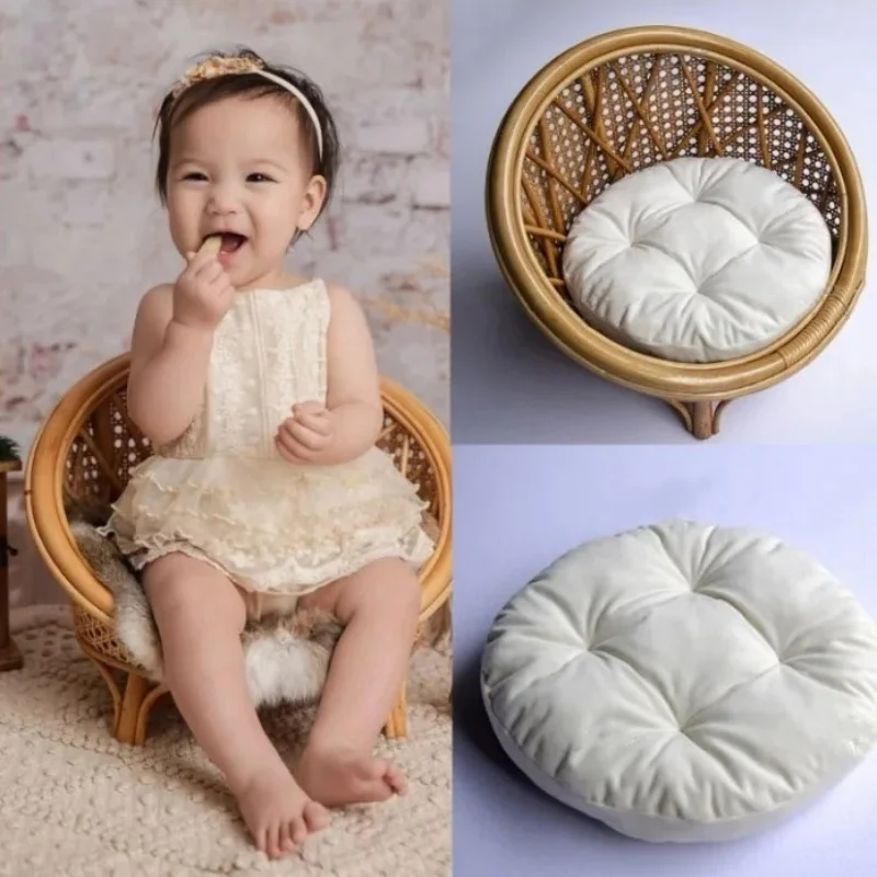 Baby Photo Chair Photography Accessories Newborn Baby Shooting Props Posing Containers Bebe Photo Basket Baby Crib