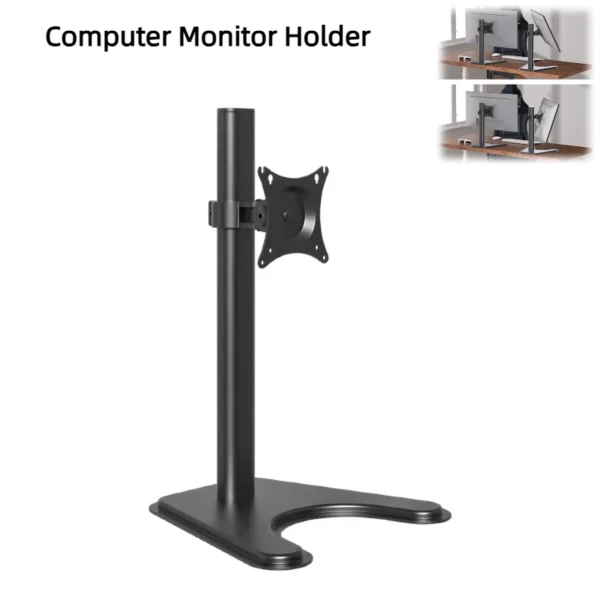 Adjustable 14-21/24/27/32 Inches Desktop Computer Monitor Holder Arm PC Screen Stand Bracket LCD LED TV Full Motion 370/450mm