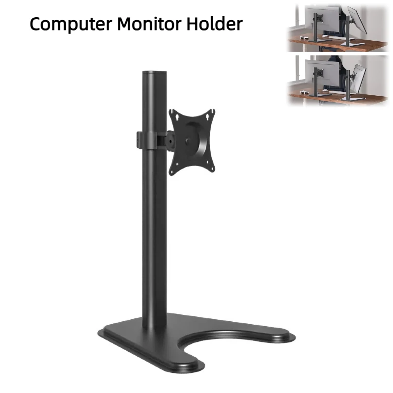 Adjustable 14-21/24/27/32 Inches Desktop Computer Monitor Holder Arm PC Screen Stand Bracket LCD LED TV Full Motion 370/450mm