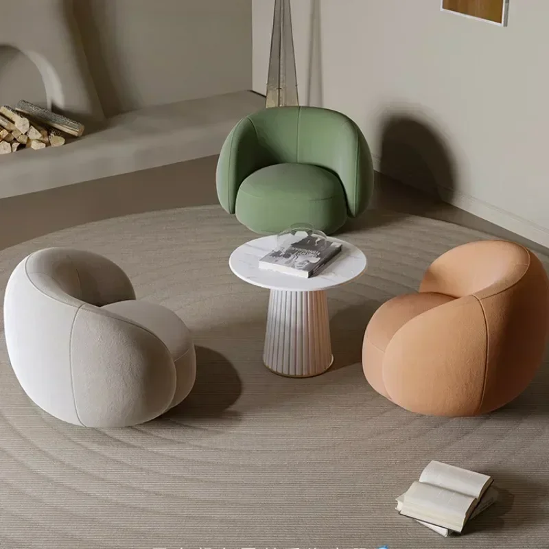 Nordic Modern Sofa Chair, Single Sofa, Clothing Store, Conference Reception, Negotiation, Rest Area Chair Armchair Luxury Sofa - Image 2