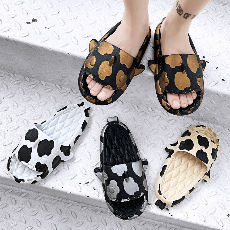Home Slippers Cute Shark Couple Casual Large - Image 3
