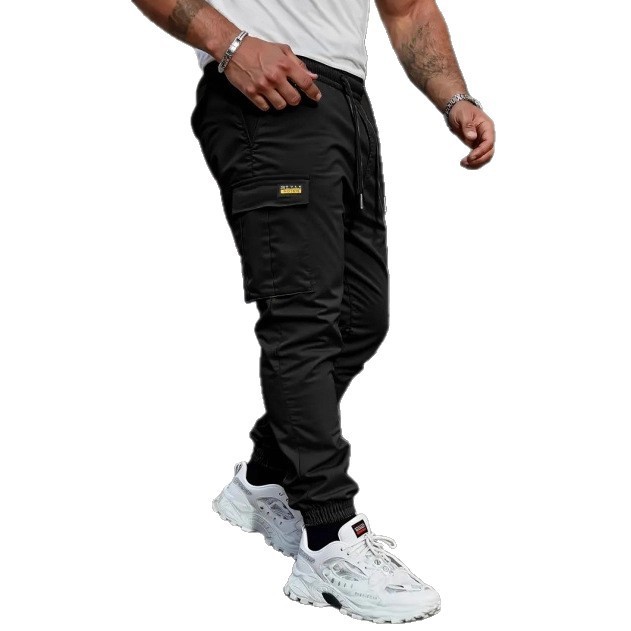 Mens Outdoor Casual Long Pants Sweatpants American Style - Image 5