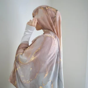 Muslim Print Hijabs Women Long Khimar Eid Ramadan Ethnic Scarf Prayer Turban Kerchief Shawl Head Wrap Ladies Modest Headscarf